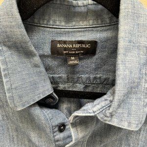 Banana Republic denim button down